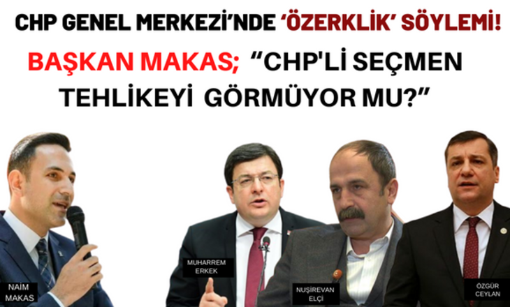 “CHP'Lİ SEÇMEN TEHLİKEYİ GÖRMÜYOR MU?”