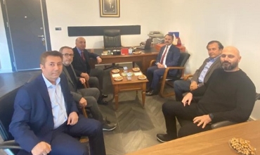 VALİ AKTAŞ, MÜTEAHHİTLERLE GÖRÜŞTÜ 